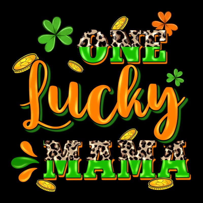 One Lucky Mama St. Patrick's Day Zipper Hoodie by CowGirlArtShop | Teevron