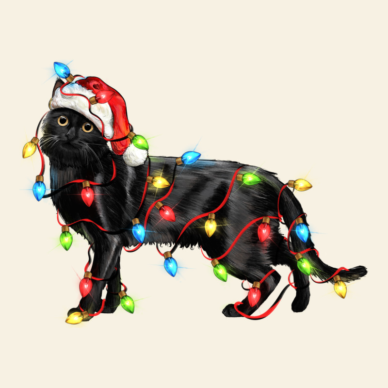 Christmas Bombay Cat Vintage Tee by LillyAllenDesigns | Teevron
