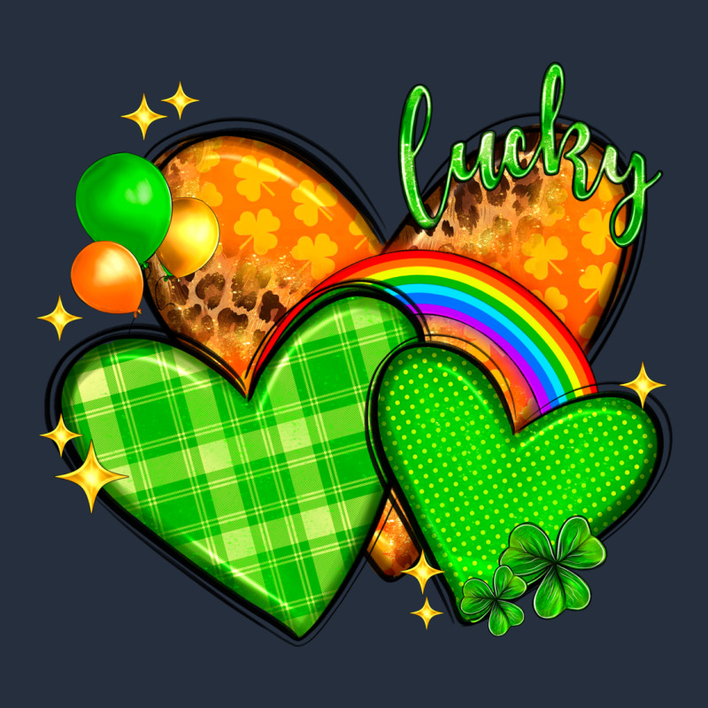 St. Patrick's Day Hearts St. Patricks Day Zipper Hoodie by HowdyJamesFarm | Teevron