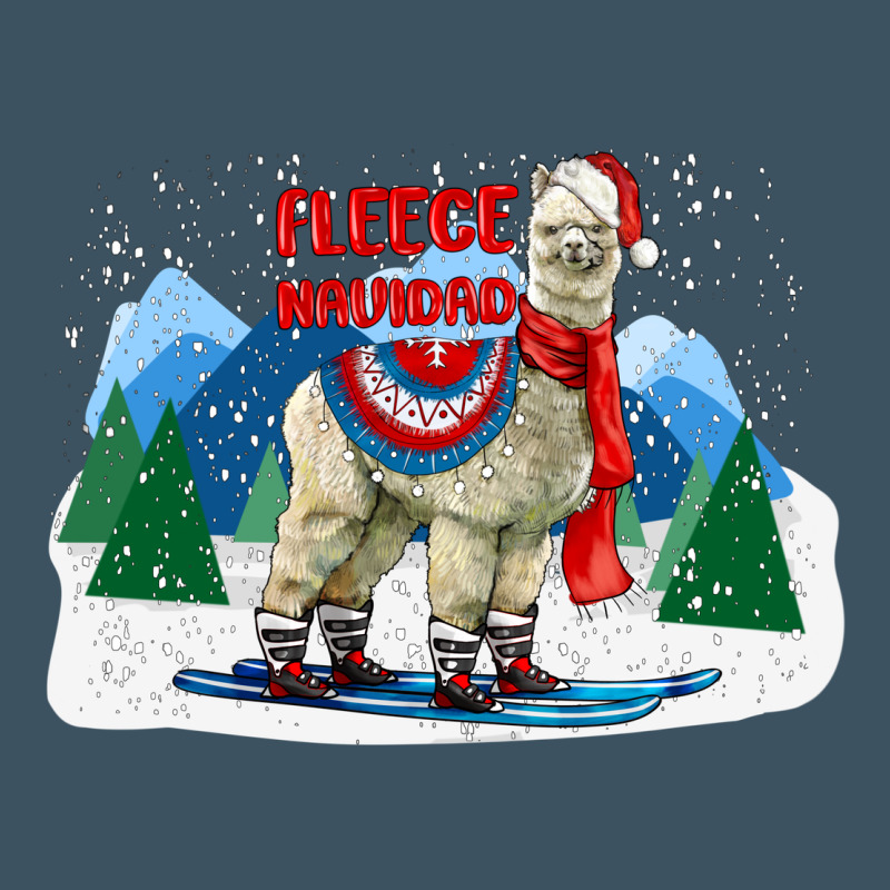 Fleece Navidad Alpaca Mountains Urban Heavy Tee by LillyAllenDesigns | Teevron