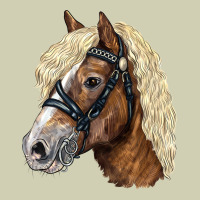 Haflinger Avelignese Horse Heavy Core Tee | Teevron
