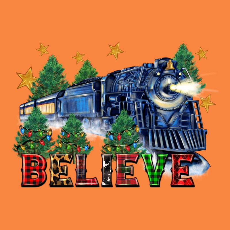 Believe Polar Express Christmas Trees Premium Sweatshirt by FaDigitalArtStudio | Teevron