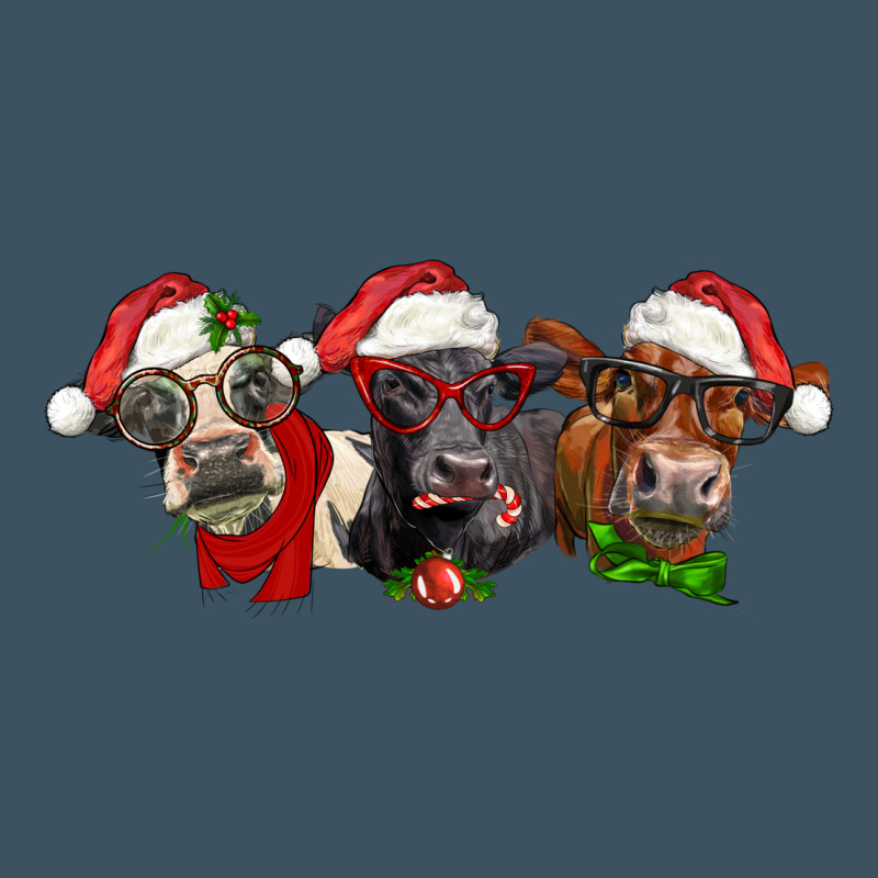 Christmas Heifers Urban Heavy Tee by LillyAllenDesigns | Teevron