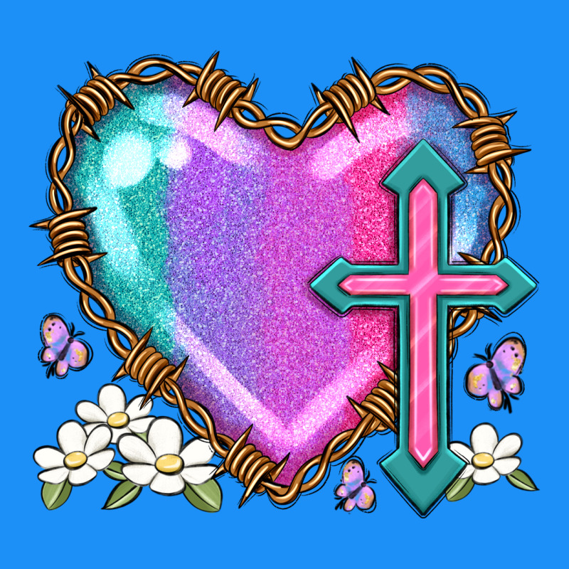 Easter Cross Heart La Classic Tee by LillyAllenDesigns | Teevron