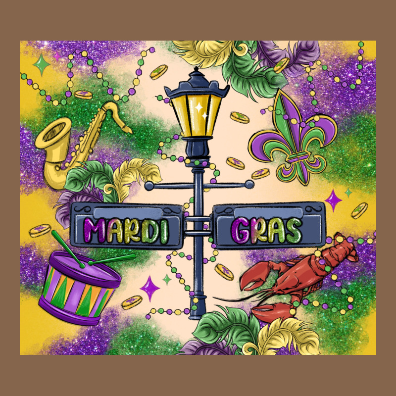 Mardi Gras Street Lights Premium Tee by MaliasSmallBusiness | Teevron