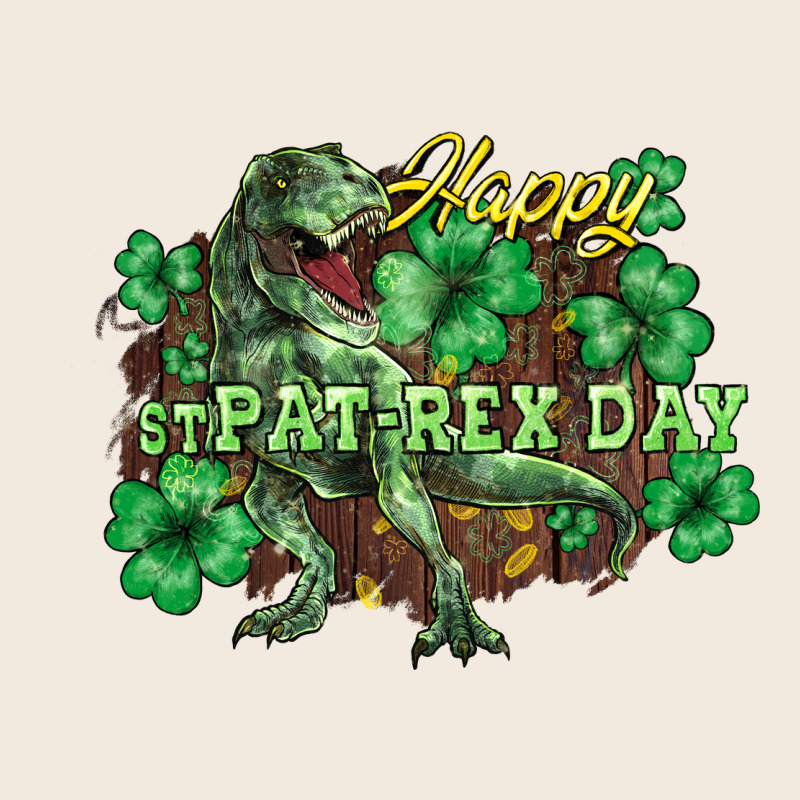 Happy St. Patrick's Day T-rex Zipper Hoodie by HowdyJamesFarm | Teevron