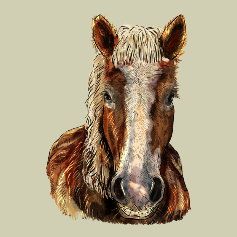 Belgian Horse Heavy Core Tee by LillyAllenDesigns | Teevron