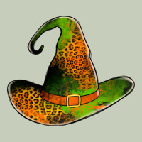 Leopard Witch Hat Ladies Tee | Teevron