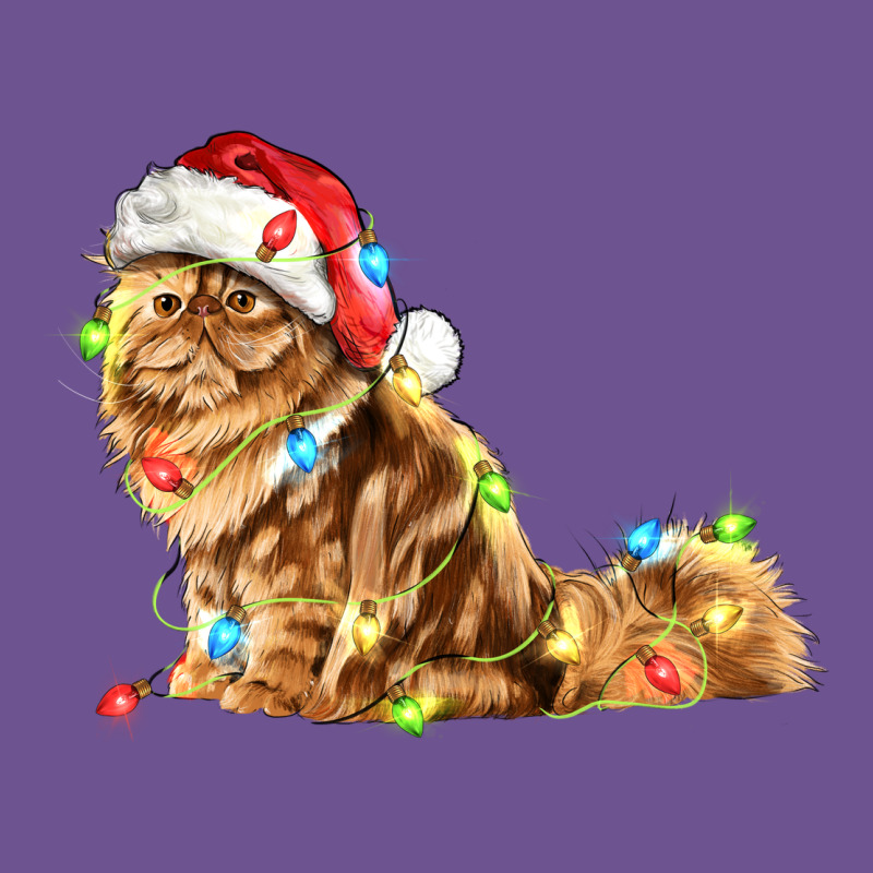 Christmas Persian Cat Vintage Tee by LillyAllenDesigns | Teevron