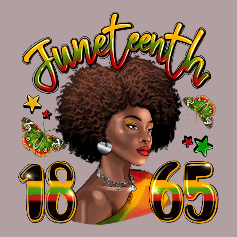 Juneteenth 1865 Black Woman Vintage Hoodie by LillyAllenDesigns | Teevron