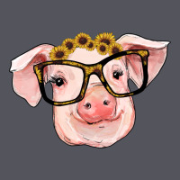 Sunflowers With Pig Vintage Hoodie | Teevron