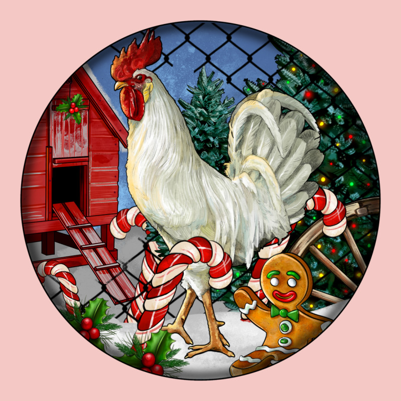 Leghorn Rooster Christmas Ornament Urban Heavy Tee by LillyAllenDesigns | Teevron