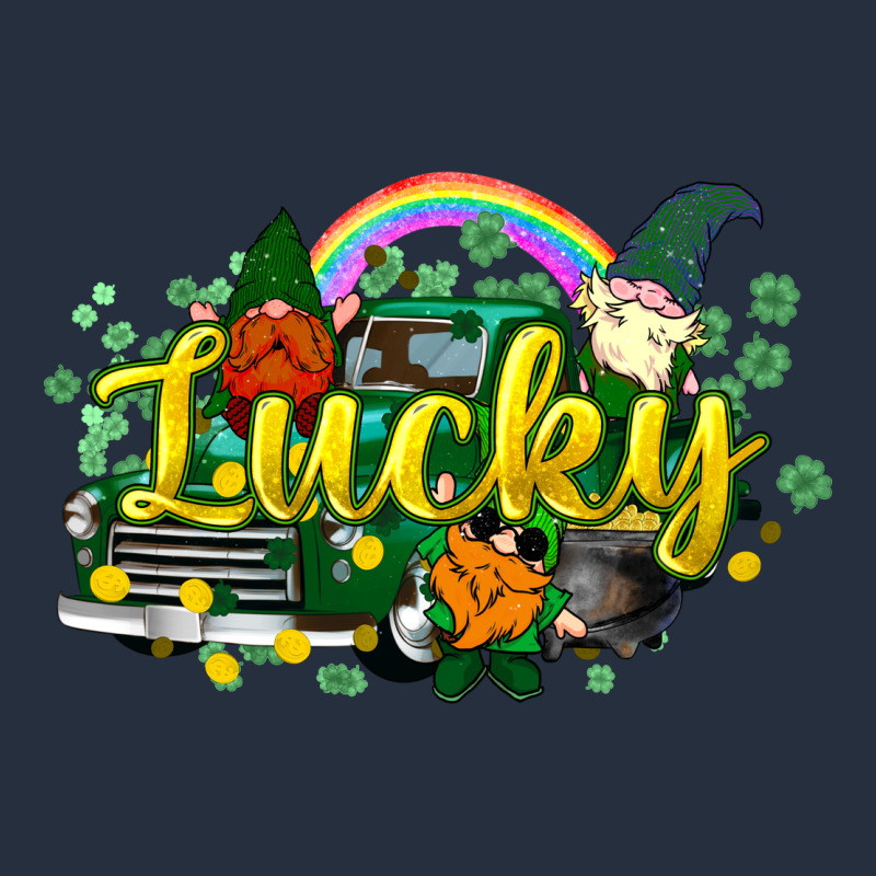 Lucky Gnomes Truck St. Patrick's Zipper Hoodie by HowdyJamesFarm | Teevron