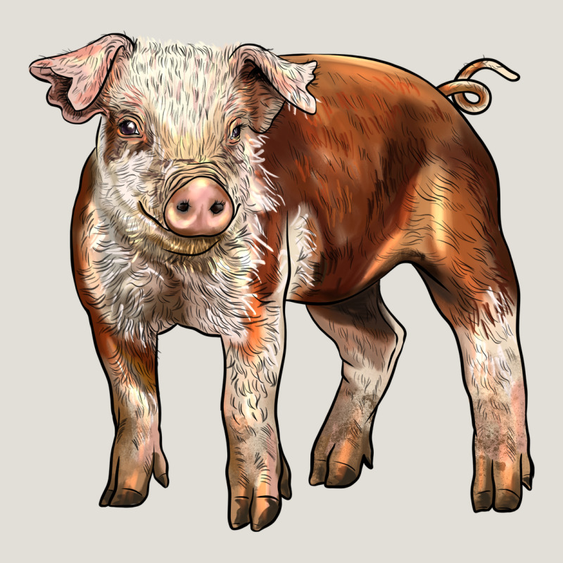 Baby Hereford Pig Heavy Core Tee by LillyAllenDesigns | Teevron