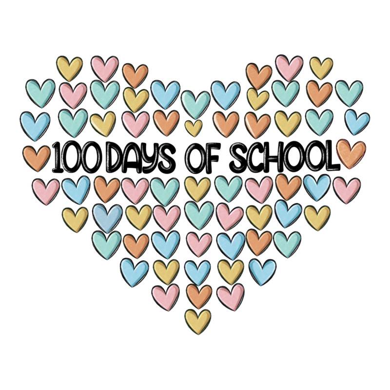 100 Days Of School Premium Tee by MaliasSmallBusiness | Teevron