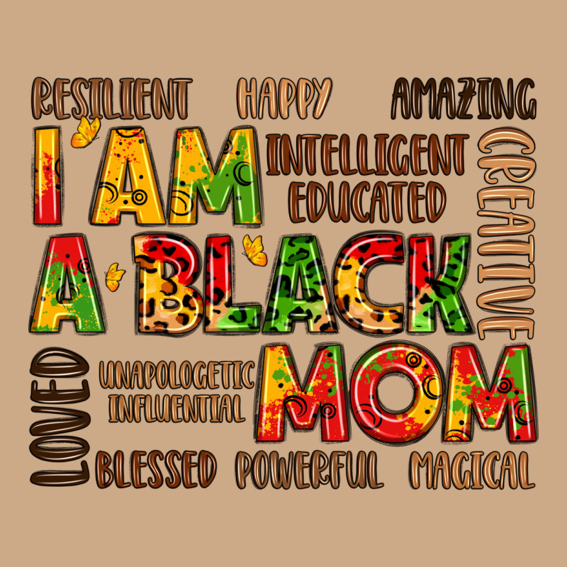 I Am A Black Mom Vintage Hoodie by LillyAllenDesigns | Teevron