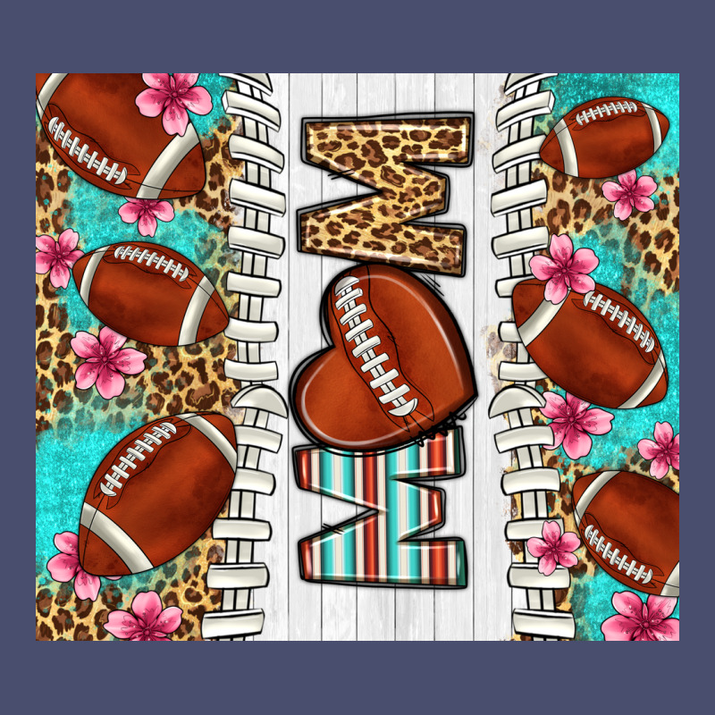 American Football Mom Vintage Tee by LillyAllenDesigns | Teevron