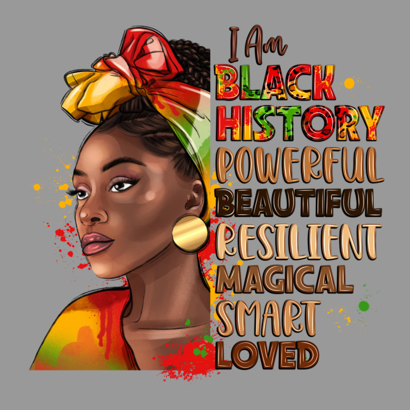 I Am Black History Vintage Hoodie by LillyAllenDesigns | Teevron