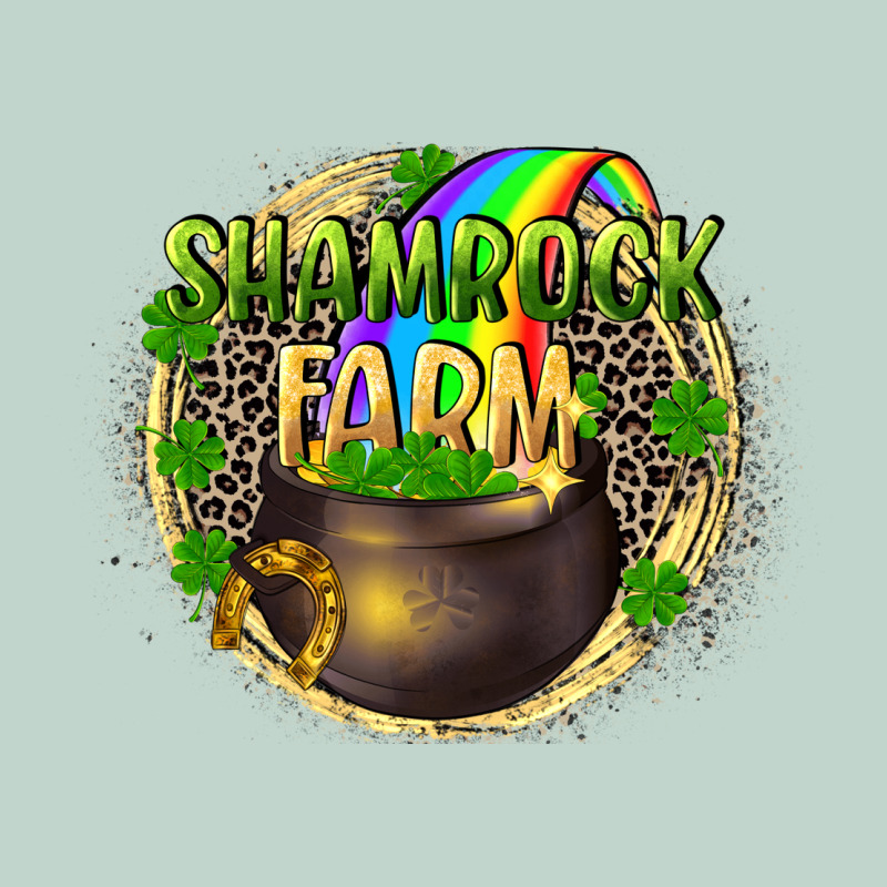 Shamrock Farm Zipper Hoodie by CowGirlArtShop | Teevron