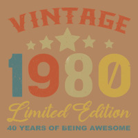 Vintage 1980 Clothes 40 Years Old Retro 40th Birthday Long Sleeve Tee | Teevron