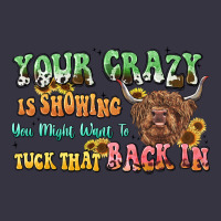 Your Crazy Is Showing Cow Vintage Hoodie | Teevron