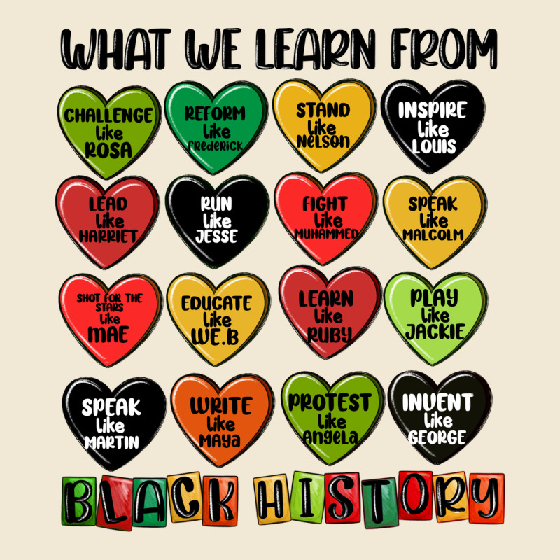 What We Learn From Black History Premium Tee by MaliasSmallBusiness | Teevron