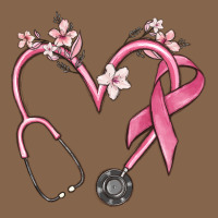 Stethoscope Nurse Medical Breast Cancer Awareness Premium Tee | Teevron