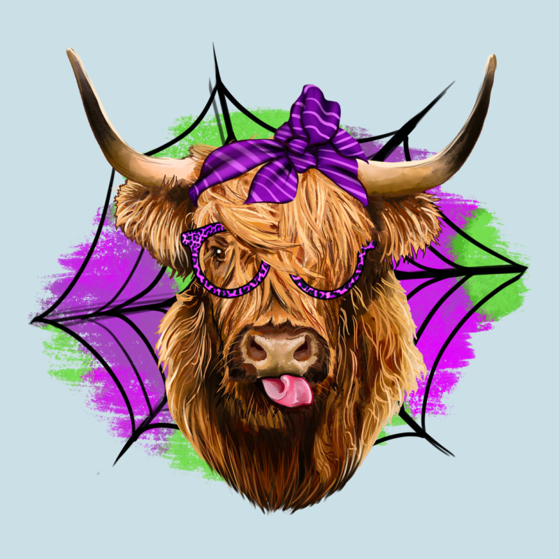 Halloween Highland Cow Ladies Tee by Jasminsmagicworld | Teevron