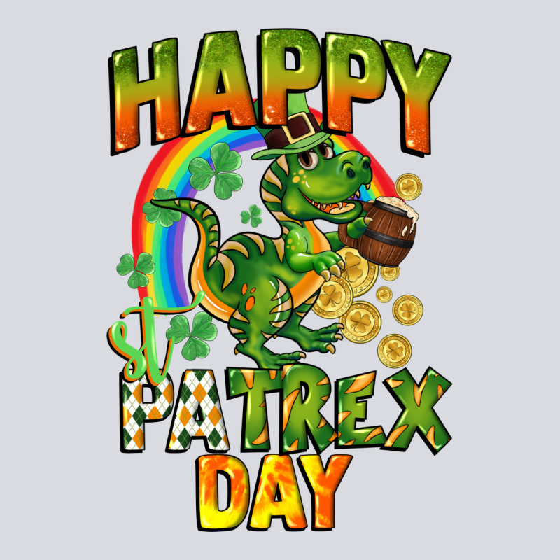 Happy St. Patrex Day Zipper Hoodie by CowGirlArtShop | Teevron