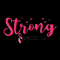 Strong Joshua 1 9 Premium Tee | Teevron