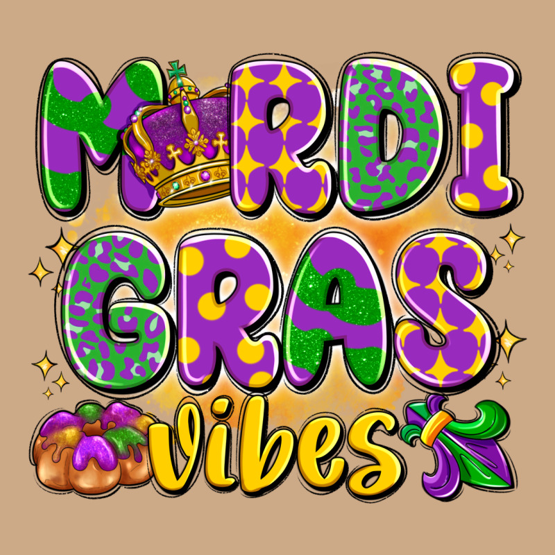 Mardi Gras Vibes Vintage Hoodie by LillyAllenDesigns | Teevron