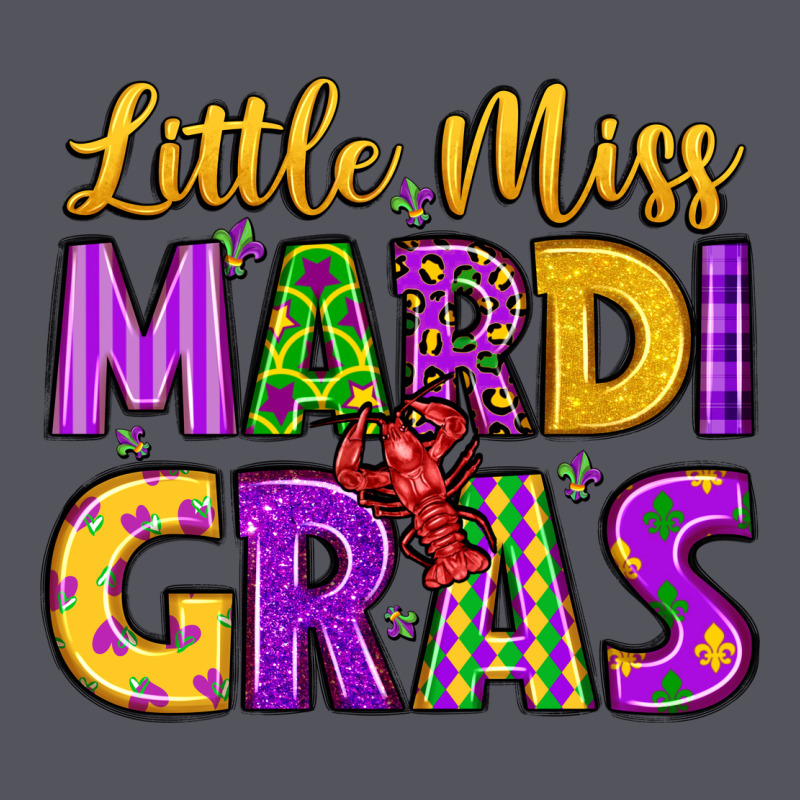 Little Miss Mardi Gras Vintage Hoodie by LillyAllenDesigns | Teevron