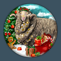 Christmas Merino Wool Sheep Urban Heavy Tee | Teevron
