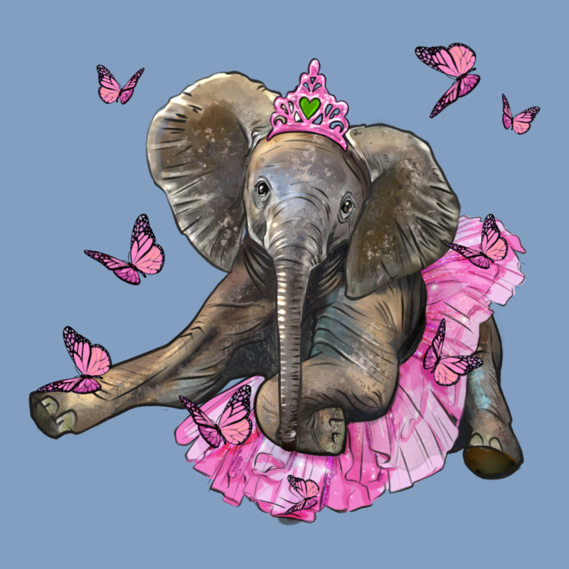 Baby Elephant With Tutu Urban Hoodie by LillyAllenDesigns | Teevron