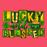 St Patricks Day Lucky And Blessed Premium Sweatshirt | Teevron