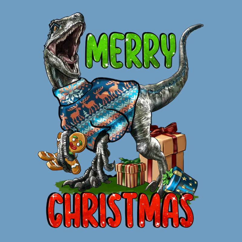 Merry Christmas Velociraptor Urban Heavy Tee by LillyAllenDesigns | Teevron