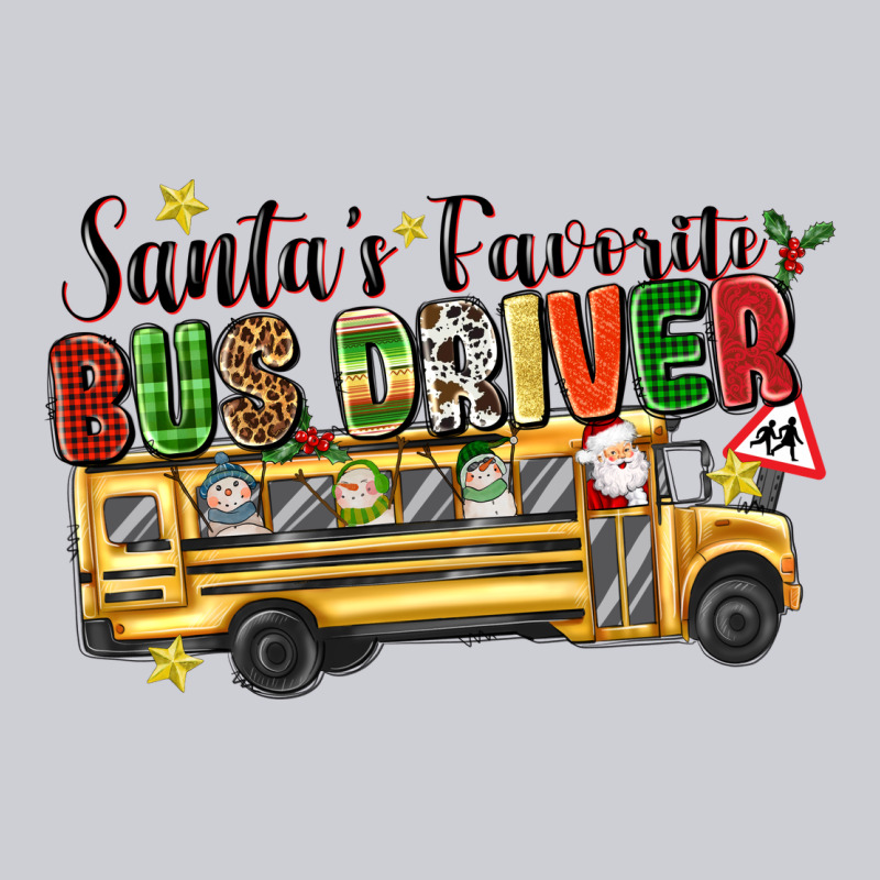 Santas Favorite Bus Driver Heavyweight Sweatshirt by texasbilliewilder | Teevron
