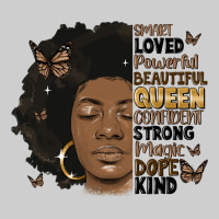 Afro Woman Smart Loved Powerful Premium Tee | Teevron