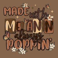Made With Melanin Always Poppin Premium Tee | Teevron
