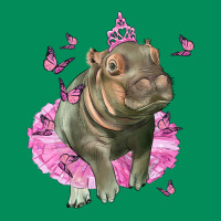 Baby Hippo With Tutu Urban Hoodie | Teevron