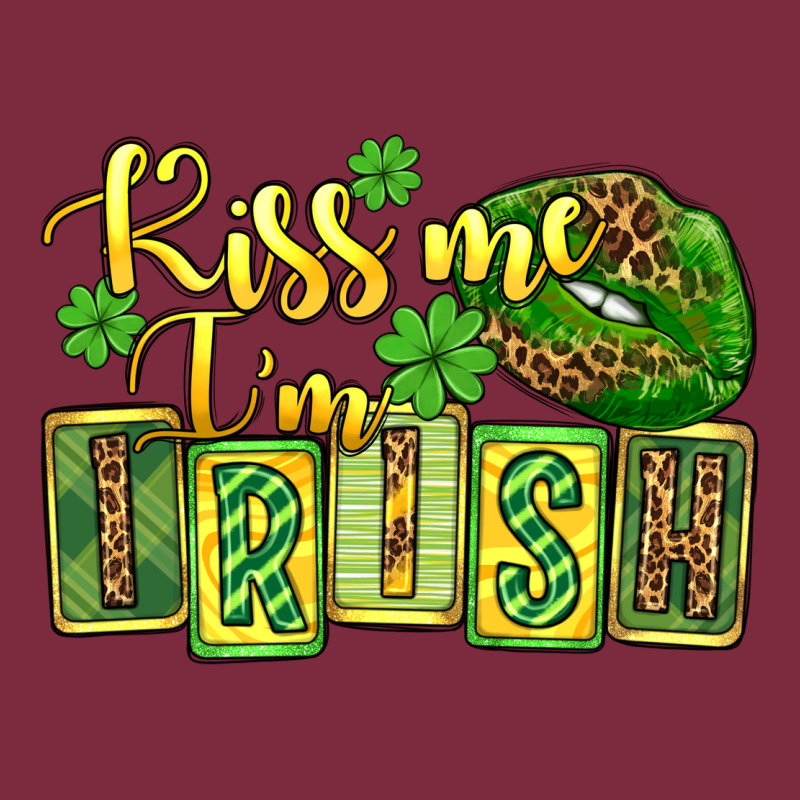 St. Patrick's Kiss Me I Am Irish Premium Hoodie by OliviaCreatesArt | Teevron