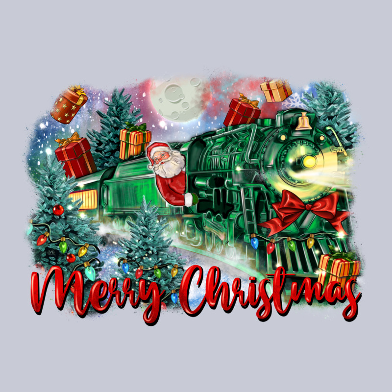 Merry Christmas Santa Polar Express Heavyweight Hoodie by FaDigitalArtStudio | Teevron