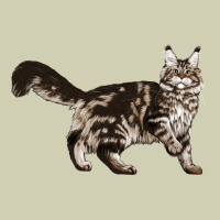 Maine Coon Cat Heavy Core Tee | Teevron