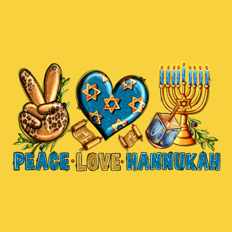 Peace Love Hannukah Premium Sweatshirt by BundleAndBundleShop | Teevron