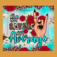 Be Savage Not Average Urban Heavy Tee | Teevron