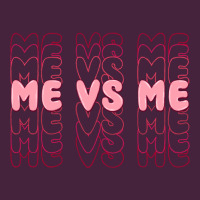 Me Vs Me Premium Tee | Teevron