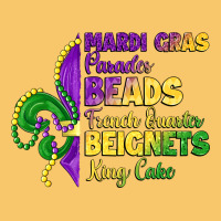Mardi Gras Parades Beads French Quarter Beignets K Vintage Hoodie | Teevron