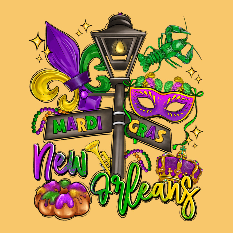 New Orleans Mardi Gras Vintage Hoodie by LillyAllenDesigns | Teevron