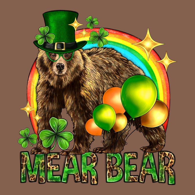 St. Patrick's Day Mear Bear Zipper Hoodie by HowdyJamesFarm | Teevron