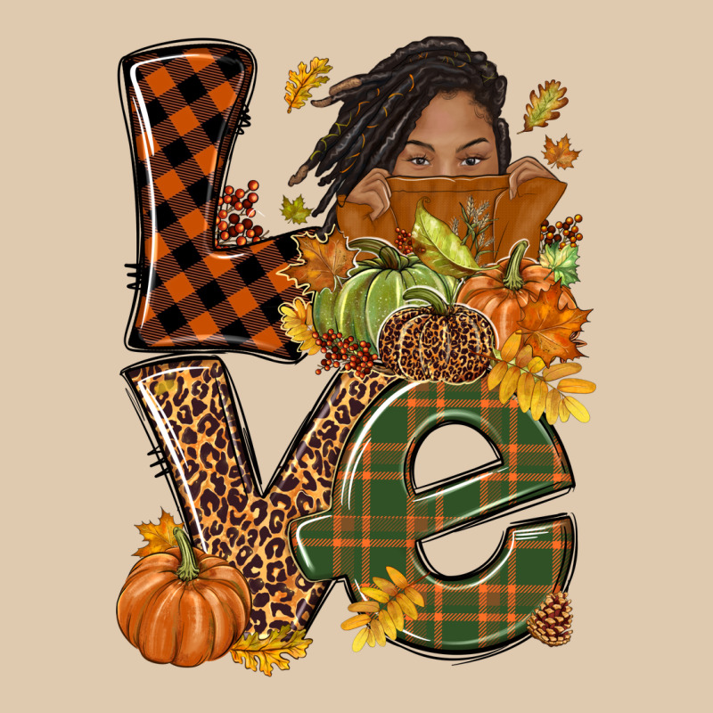 Love Fall With Afro Woman Heavyweight Sweatshirt by NancyCooperArtShop | Teevron